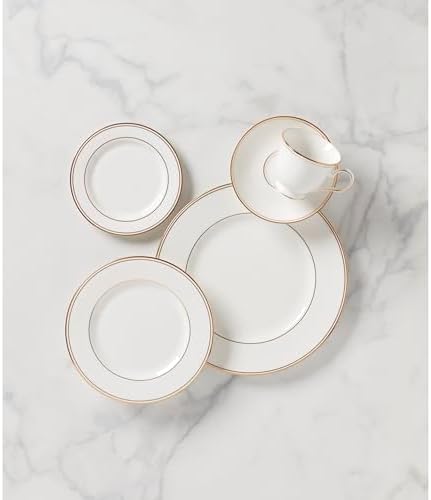 Lenox Federal Gold Bone China 5-Piece Dinnerware Set for 1 - Image 5