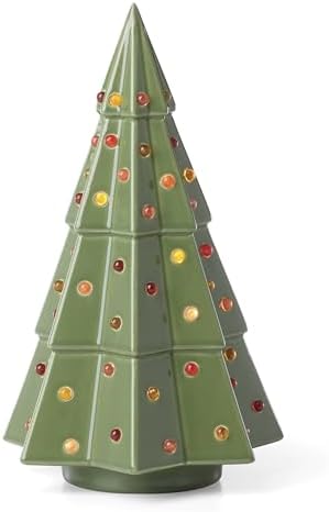 kate spade new york Evergreen Large Lit Tree Christmas Figurine - Image 2