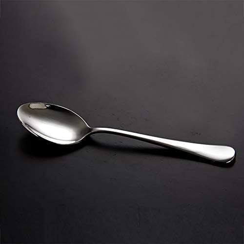 VANRA 4-Piece Children Spoons Stainless Steel Kids Dinner Spoons Child Silver Cutlery Set 5.6-inch (4 spoons) - Image 3