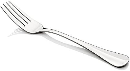 HornTide 6-Piece Dinner Forks Set 4 Tines Table Fork Flatware Stainless Steel Mirror Polishing 7-Inch 18cm, Ideal for Home, Kitchen and Restaurant - Image 2