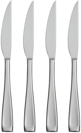 Oneida Moda Steak Knives Silverware Set for 4, Flatware by Oneida