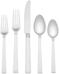 Lenox Bratton 65-Piece 18/10 Silverware Set for 12, Flatware by Lenox