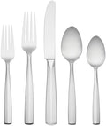 Lenox Lachlan 65-Piece 18/10 Silverware Set for 12, Flatware by Lenox