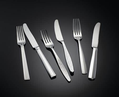 Lenox Lachlan 65-Piece 18/10 Silverware Set for 12, Flatware - Image 4