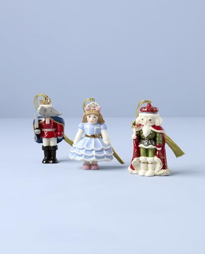 Lenox Nutcracker Ballet 3-Piece Christmas Hanging Ornament Set - Image 2