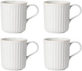 Lenox 893549 French Perle Scallop 4-Piece Mug Set by Lenox