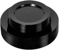 Bestluck 50PCS Plastic Plates Black, Disposable Dinnerware for 25 Guests by Bestluck
