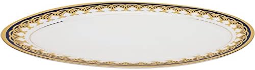 Lorren Home Trends 57-Piece Porcelain Dinnerware Set, Iris, Service for 8 - Image 3