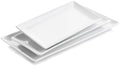 WishDeco Serving Platters Set of 3, Large Serving Trays 16/14/12 Inch by WishDeco