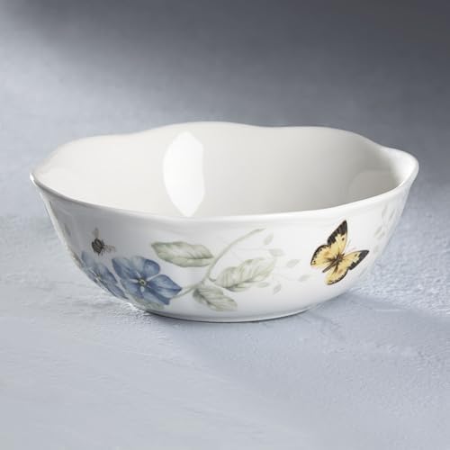 Lenox Butterfly Meadow 4-Piece All-Purpose Bowls, Salad Bowl Set for 4 - Image 6