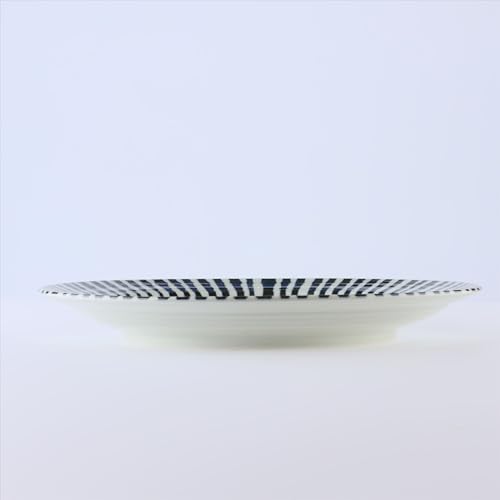 Japanese Plates Set, Indigo Blue, Serving Plates, Gift, Set of 2, 8.7 inch - Image 5