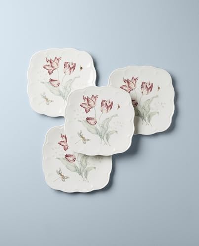Lenox 894308 Butterfly Meadow Square 4-Piece Accent Plates - Image 3