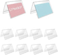 10 PCS Acrylic Table Tent Signs with 20 PCS Cards, Coffee & Tea Beverage Display Set, for Party Buffet Restaurant Banquet Wedding Indoor Outdoor by HaoGludi