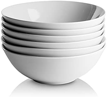 10 Strawberry Street Simply White 7" Coupe Cereal Bowl, Set of 6 - Image 2