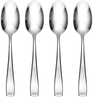 Oneida Moda Teaspoons Silverware Set for 4, Flatware by Oneida