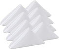 White Cloth Napkins Set of 8,18x18 inch,Formal Dinner Napkins,Made of 100% Microfibre,Washable Cloth Napkins,Good for Restaurant, Everyday use, Parties.(Snow White) by KOFFOTA