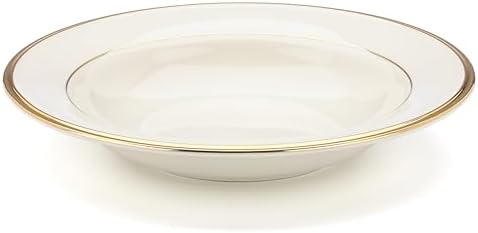 Lenox Eternal Porcelain Rimmed Soup Bowl, 12oz by Lenox