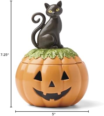 Lenox Haunted Halloween Gothic Candy Jar - Image 7