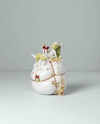 Lenox Merry Grinchmas Christmas Cookie Jar - Image 2
