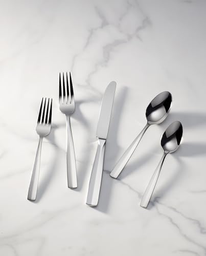 Lenox Lachlan 65-Piece 18/10 Silverware Set for 12, Flatware - Image 3