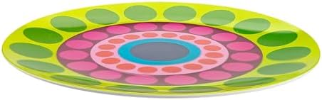 French Bull Plates - 4 Piece Set - 9 inch Melamine Salad Plates Set of 4 - Melamine Dinnerware for Indoor and Outdoor - Dial… - Image 3