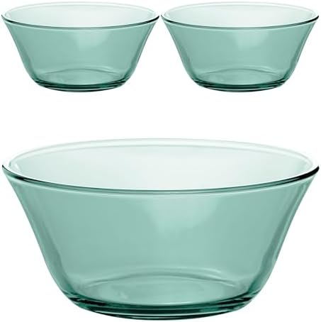 STP GOODS Glass Dinner Plates Set of 2 – Borosilicate Salad & Soup Plates, Transparent Glass Serving Plates for Pasta, Bread, Dessert & Appetizers, Dishwasher Safe Tableware - Image 4