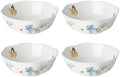 Lenox Butterfly Meadow 4-Piece All-Purpose Bowls, Salad Bowl Set for 4 by Lenox