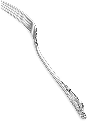 KEAWELL Luxury 4-Piece 18/10 Stainless Steel Dinner Fork Set (Silver) - Image 5
