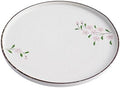 Ceramic Appetizer Plates, 8 Inch Dessert/Salad/Small Dinner Plates for Snacks, Side Dishes, Round Serving (24, Pink Sakura A) by DealbyBox