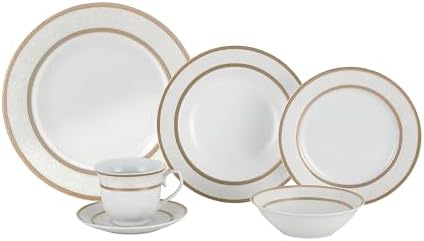 Lorenzo Amelia 57-Piece Dinnerware Set, Service for 8 - Image 2