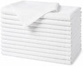 EHouseHome Jacquard Dinner Napkins, Set of 12, 17 x 17, White by EHouseHome