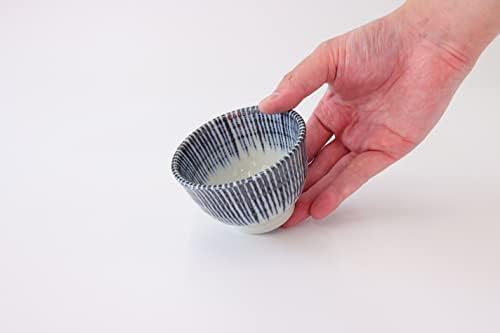 Japanese Tea Cups Green Tea Cup Yunomi Sendsn Tokusa, 3.7" 4.8 oz, Set of 2 - Image 6