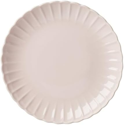 Lenox French Perle Scallop Blush Stoneware 12-Piece Dinnerware Set for 4 - Image 2