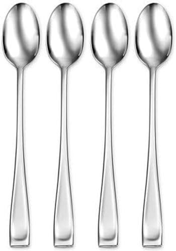 Oneida Moda Iced Tea Spoons Silverware Set for 4, Flatware by Oneida