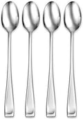 Oneida Moda Iced Tea Spoons Silverware Set for 4, Flatware by Oneida