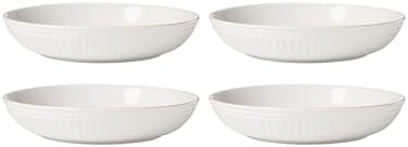 Lenox 897192 French Perle Scallop Dinner Bowls, Set of 4 by Lenox
