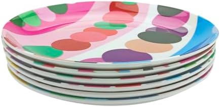 French Bull Melamine Assorted Plates-6 Piece Set -Melamine Dinnerware-Platter, Serving, Party, Platter, Dish (6" Appetizer Plate, Bauble) - Image 2