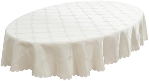 Newbridge Holiday Ribbons Bows Ivory 60 x 84 Oval Tablecloth - Image 5