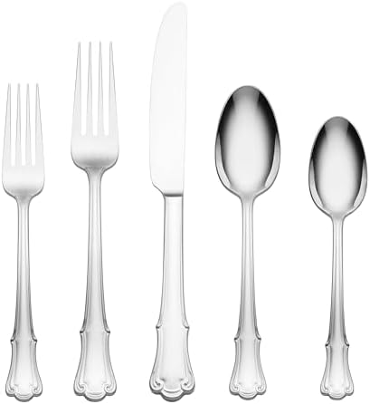 Oneida James Street 45-Piece 18/0 Silverware Set for 8, Flatware by Oneida