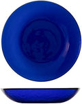 Fortessa Los Cabos Glass Dinnerware Collection, Coupe Entrée Bowl (Set of 4), 8.6 Inch/25oz, Cobalt by Unknown