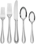 Lenox Ashbridge 80-Piece 18/10 Silverware Set for 12, Flatware by Lenox