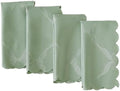 Newbridge Holiday Ribbons Bows Sage Green Napkins, Set of 4 by HomeBargainsPlus