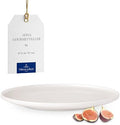 Villeroy & Boch Afina Gourmet Serving Plate, Premium Porcelain, Made in Germany, Dishwasher and Microwave Safe, 12.5 x 12.5 x1.25 in, Stackable, Rich, Creamy White by Unknown