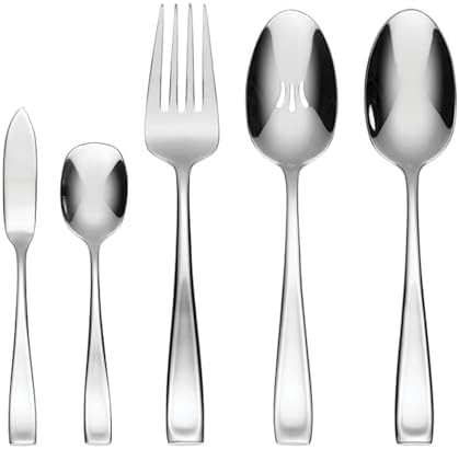 Oneida Moda 65-Piece 18/10 Silverware Set for 12, Flatware - Image 4