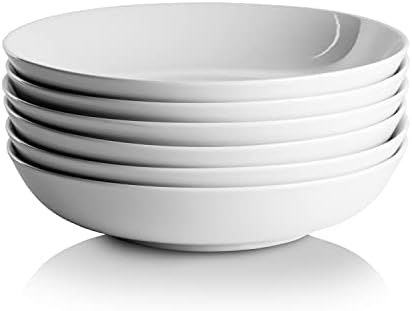 10 Strawberry Street Simply White 36 Oz Pasta/Dinner Bowl, Set of 6 - Image 2
