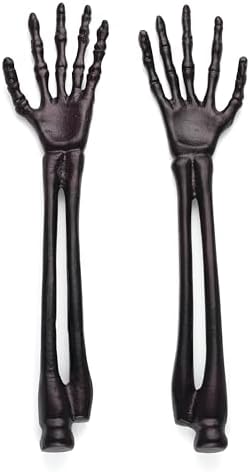Oneida Vintro Halloween Skeleton Silverware Salad Tongs, Flatware by Oneida