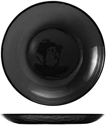 Fortessa Los Cabos Glass Dinnerware Collection, Salad Plate (Set of 4), 8 Inch, Shadow by Unknown