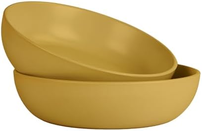 10 Strawberry Street Wazee Matte Coupe Dinnerware, Bowl, Yellow, Set of 6 - Image 3