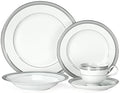 Mikasa Platinum Crown 40-Piece Dinnerware Set, Service for 8 by Mikasa