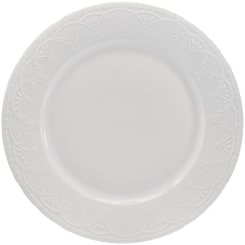 Pfaltzgraff Esmerlda White 24 Piece Plate Bowl Dinnerware Set, Service for 8 - Image 7